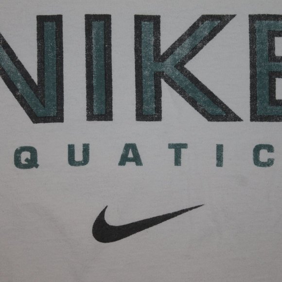 Vintage 90s Nike Aquatics Shirt - Picture 3 of 5